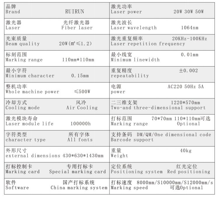 飛行光纖激光噴碼機